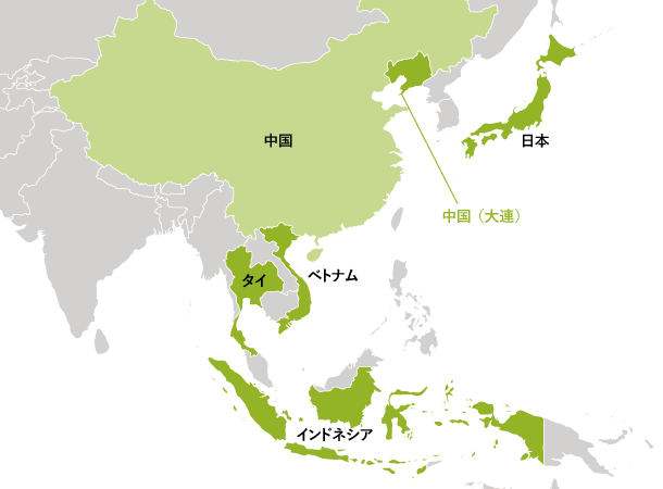 アジア 事業・国内建築事業エリア