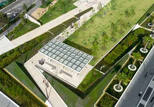 シドニー市の都市公園「THE DRYING GREEN」