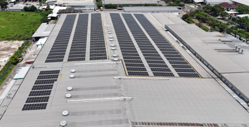 AST Indonesia工場／屋根置き太陽光発電システム