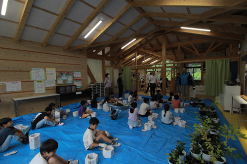 宮野森小学校での環境学習