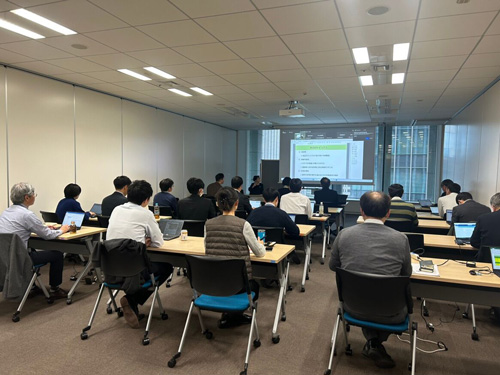 林野庁林政部木材利用課監査官　齋藤綾氏による勉強会